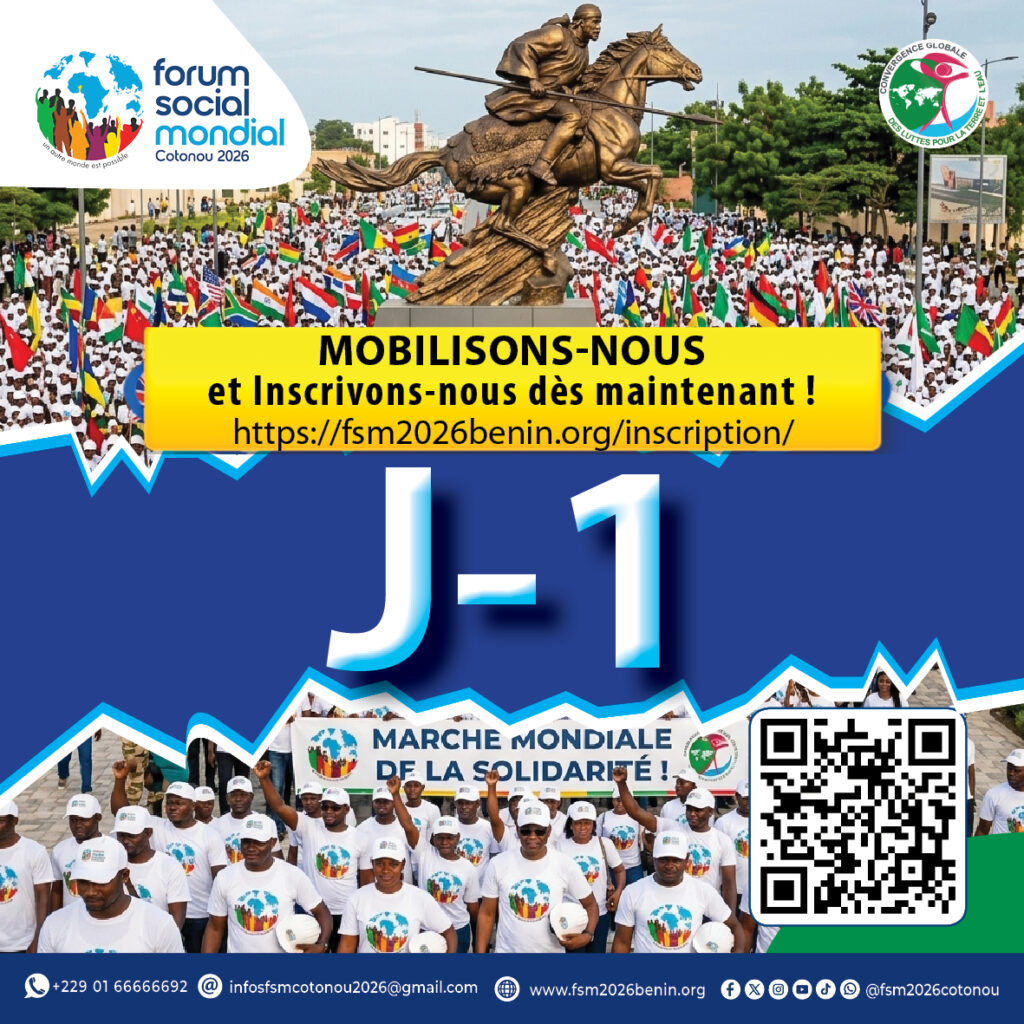 J-1 ! Mobilisons-nous et INSCRIVEZ-VOUS dès maintenant !