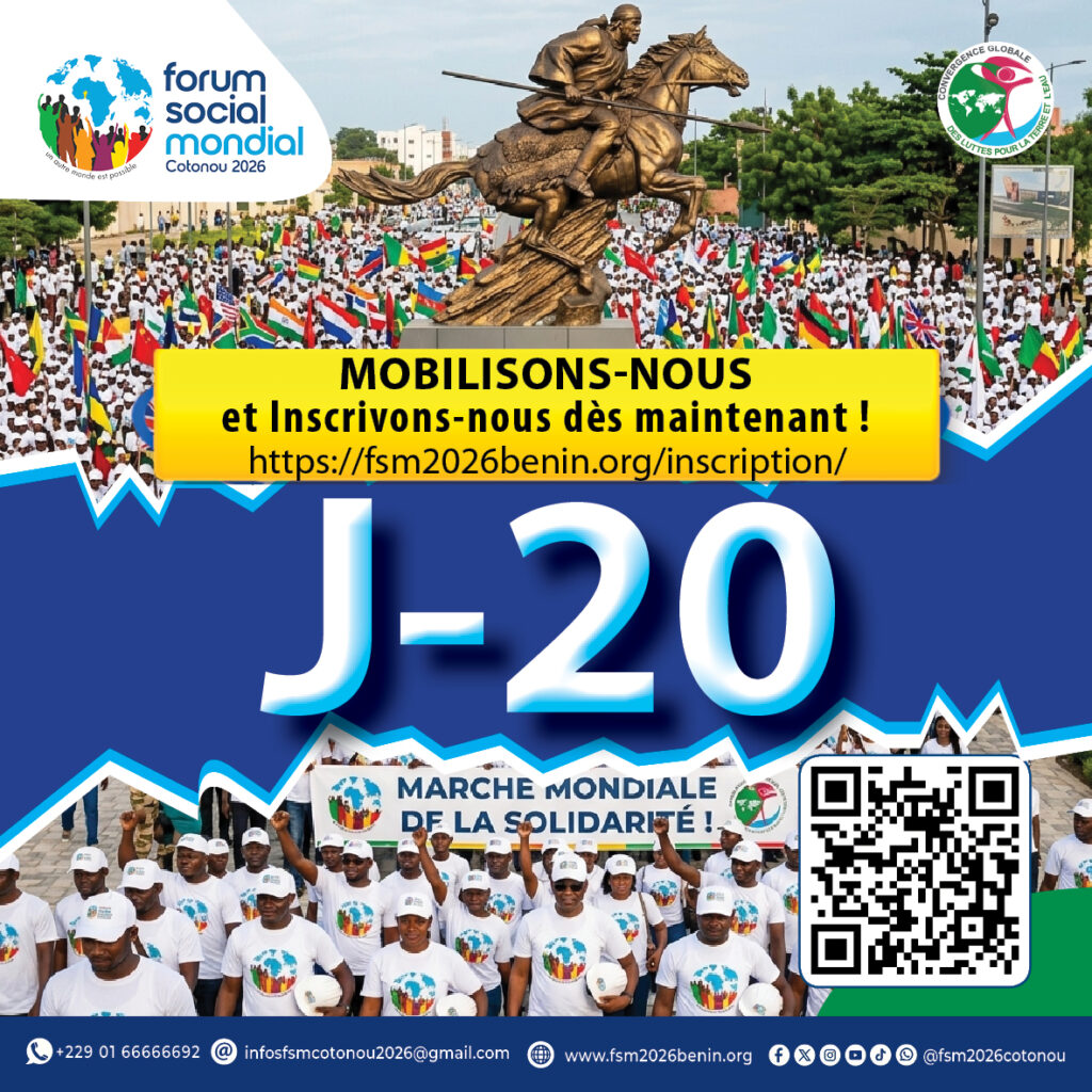 J-20 ! Mobilisons-nous et INSCRIVEZ-VOUS dès maintenant !