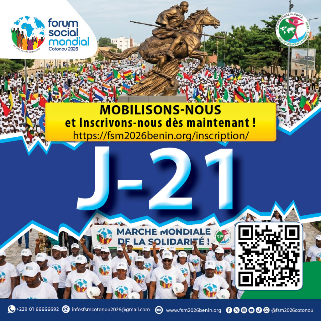 J-21 ! Mobilisons-nous et INSCRIVEZ-VOUS dès maintenant !